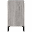 vidaXL szürke sonoma színű szerelt fa mosdószekrény 58x33x60 cm