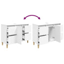 vidaXL fehér szerelt fa mosdószekrény 80 x 33 x 60 cm