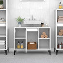 vidaXL fehér szerelt fa mosdószekrény 80 x 33 x 60 cm