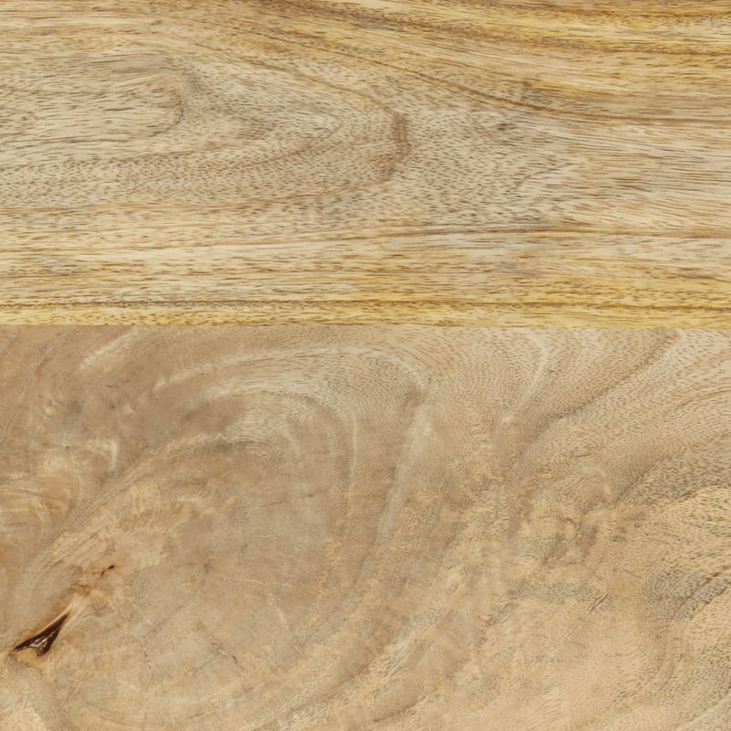 vidaXL tömör fehérített mangófa konzolasztal 110 x 30 x 75 cm