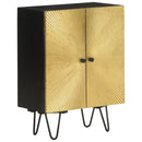 vidaXL tömör mangófa tálalószekrény 55 x 30 x 75 cm