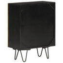 vidaXL tömör mangófa tálalószekrény 55 x 30 x 75 cm