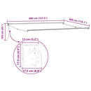 vidaXL Napernyő Fehér 4 ×3 m Fém