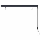 vidaXL Roletta Fehér és Narancssárga 180 x 250 cm Szövet és Alumínium