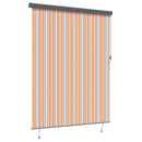 vidaXL Roletta Sárga és Kék 200 x 250 cm Szövet és Alumínium