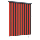vidaXL Roletta Narancs és Barna 200 x 250 cm Szövet és Alumínium
