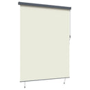 vidaXL Roletta Krémszínű 220 x 250 cm Szövet és Alumínium