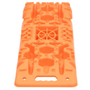 vidaXL 2 db narancssárga nejlon vontatási táblák 107x31x7 cm