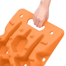 vidaXL 2 db narancssárga nejlon vontatási táblák 107x31x7 cm