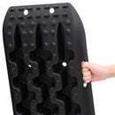 vidaXL 2 db fekete nejlon vontatási táblák 106x30,5x7 cm