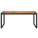 vidaXL tömör akácfa kerti asztal U-alakú lábakkal 180 x 90 x 75 cm