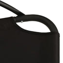 vidaXL sötétszürke oxford szövet és acél kerti hintaszék párnával