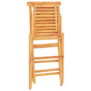 vidaXL 2 db tömör tíkfa összecsukható kerti szék 47 x 63 x 90 cm