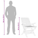 vidaXL 2 db tömör tíkfa összecsukható kerti szék 61 x 67 x 90 cm