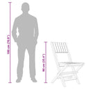 vidaXL 2 db összecsukható tömör tíkfa kerti szék 47 x 61 x 90 cm