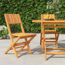 vidaXL 2 db összecsukható tömör tíkfa kerti szék 47 x 61 x 90 cm