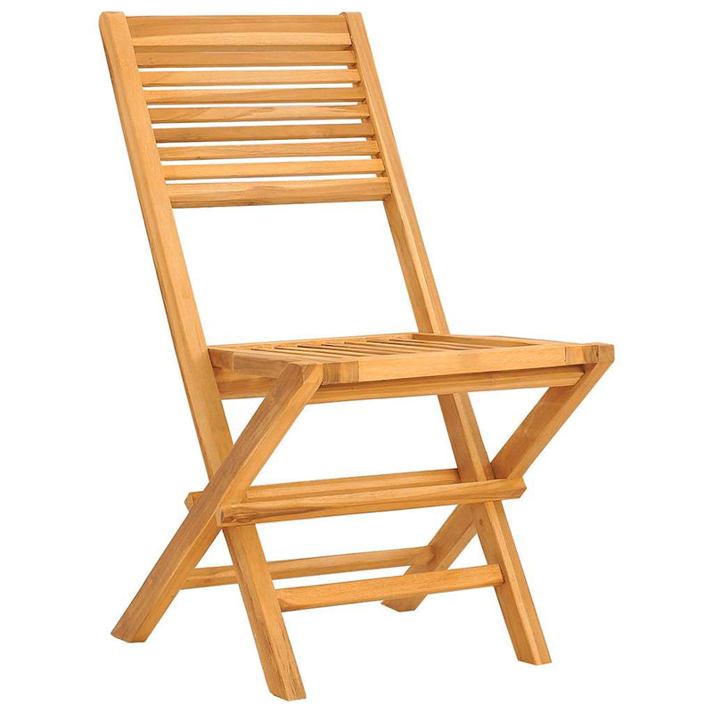 vidaXL 2 db tömör tíkfa összecsukható kerti szék 47 x 62 x 90 cm