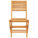 vidaXL 2 db tömör tíkfa összecsukható kerti szék 47 x 62 x 90 cm