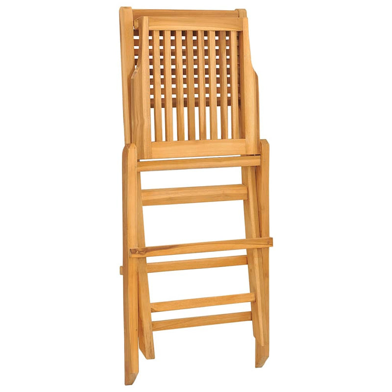 vidaXL 2 db tömör tíkfa összecsukható kerti szék 47 x 62 x 90 cm