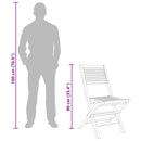 vidaXL 2 db tömör tíkfa összecsukható kerti szék 47 x 62 x 90 cm