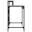 vidaXL szürke sonoma színű szerelt fa íróasztal 80 x 50 x 90 cm