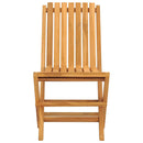 vidaXL 4 db tömör tíkfa összecsukható kerti szék 47 x 47 x 89 cm