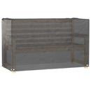 vidaXL 2 db téglalap alakú kerti bútorhuzat 8 fűzőlyukkal 125x55x75 cm