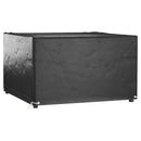 vidaXL 2 db négyzet alakú kerti bútorhuzat 8 fűzőlyukkal 132x132x80 cm