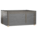 vidaXL 2 db téglalap alakú kerti bútorhuzat 8 fűzőlyukkal 160x120x75cm