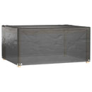 vidaXL 2 db téglalap alakú kerti bútorhuzat 8 fűzőlyukkal 180x135x80cm