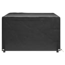 vidaXL 2 db téglalap alakú kerti bútorhuzat 8 fűzőlyukkal 180x135x80cm