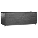 vidaXL 2 db téglalap alakú kerti bútorhuzat 8 fűzőlyukkal 192x82x65 cm