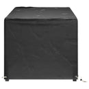 vidaXL 2 db téglalap alakú kerti bútorhuzat 8 fűzőlyukkal 192x82x65 cm
