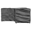 vidaXL 2 db L-alakú kerti bútorhuzat 12 fűzőlyukkal 185x185x90 cm