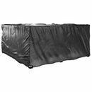 vidaXL 2 db L-alakú kerti bútorhuzat 12 fűzőlyukkal 185x185x90 cm