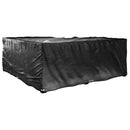 vidaXL 2 db L-alakú kerti bútorhuzat 16 fűzőlyukkal 215 x 215 x 70 cm