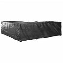vidaXL 2 db L-alakú kerti bútorhuzat 16 fűzőlyukkal 250x250x70 cm