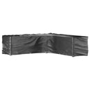 vidaXL 2 db L-alakú kerti bútorhuzat 20 fűzőlyukkal 300x300x90 cm
