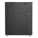 vidaXL 2 db polietilén hintapadhuzat 8 fűzőlyukkal 125x90x135/165 cm