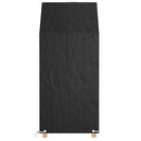 vidaXL 2 db polietilén kerti székhuzat 8 fűzőlyukkal 65x65x110/150 cm