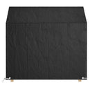 vidaXL 2 db polietilén kerti pad huzat 8 fűzőlyukkal 130x70x70/88 cm