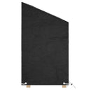 vidaXL 2 db polietilén kerti padhuzat 12 fűzőlyukkal 210x70x70/88 cm