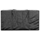 vidaXL 2 db fekete polietilén kerti párnatároló zsák 150 x 75 x 75 cm