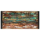 vidaXL tömör újrahasznosított fa étkezőasztal 120 x 55 x 76 cm