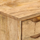 vidaXL tömör mangófa íróasztal fiókokkal 110 x 47 x 76 cm
