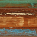 vidaXL tömör újrahasznosított fa tálalóasztal 110 x 30 x 75 cm
