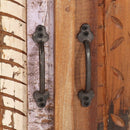 vidaXL 4 részes tömör újrahasznosított fa fürdőszobai bútorszett