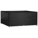 vidaXL négyzet alakú kerti bútorhuzat 16 fűzőlyukkal 205 x 205 x 90 cm