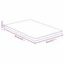 vidaXL bambusz asztallap 40 x 60 x 2,5 cm