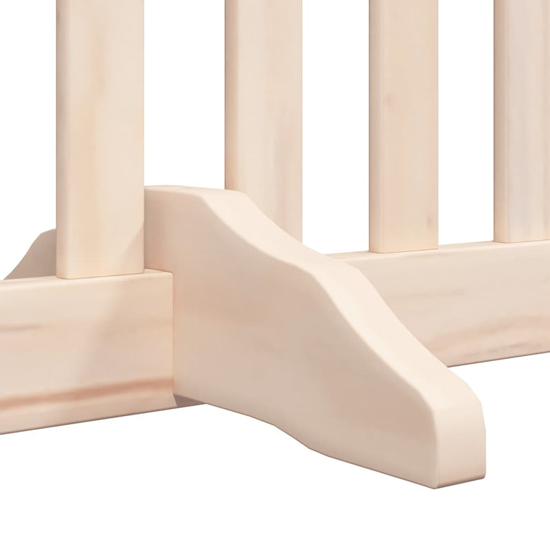 vidaXL nyárfa 6 paneles összecsukható kutyakapu ajtóval 480 cm